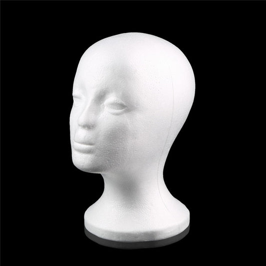 Foam Mannequin Head Display Stand for Accessories by HitMyNeed