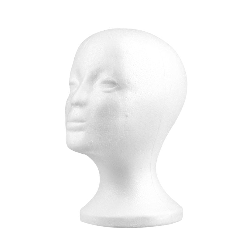 Foam Mannequin Head Display Stand for Accessories by HitMyNeed