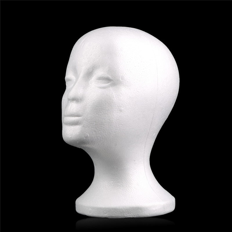 Foam Mannequin Head Display Stand for Accessories by HitMyNeed