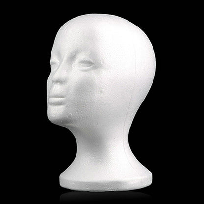Foam Mannequin Head for Wigs, Hats & Accessories by HitMyNeed