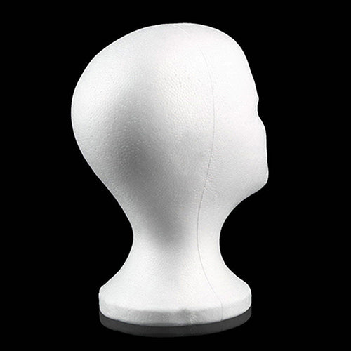 Foam Mannequin Head for Wigs, Hats & Accessories by HitMyNeed