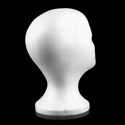 Foam Mannequin Head for Wigs, Hats & Accessories by HitMyNeed