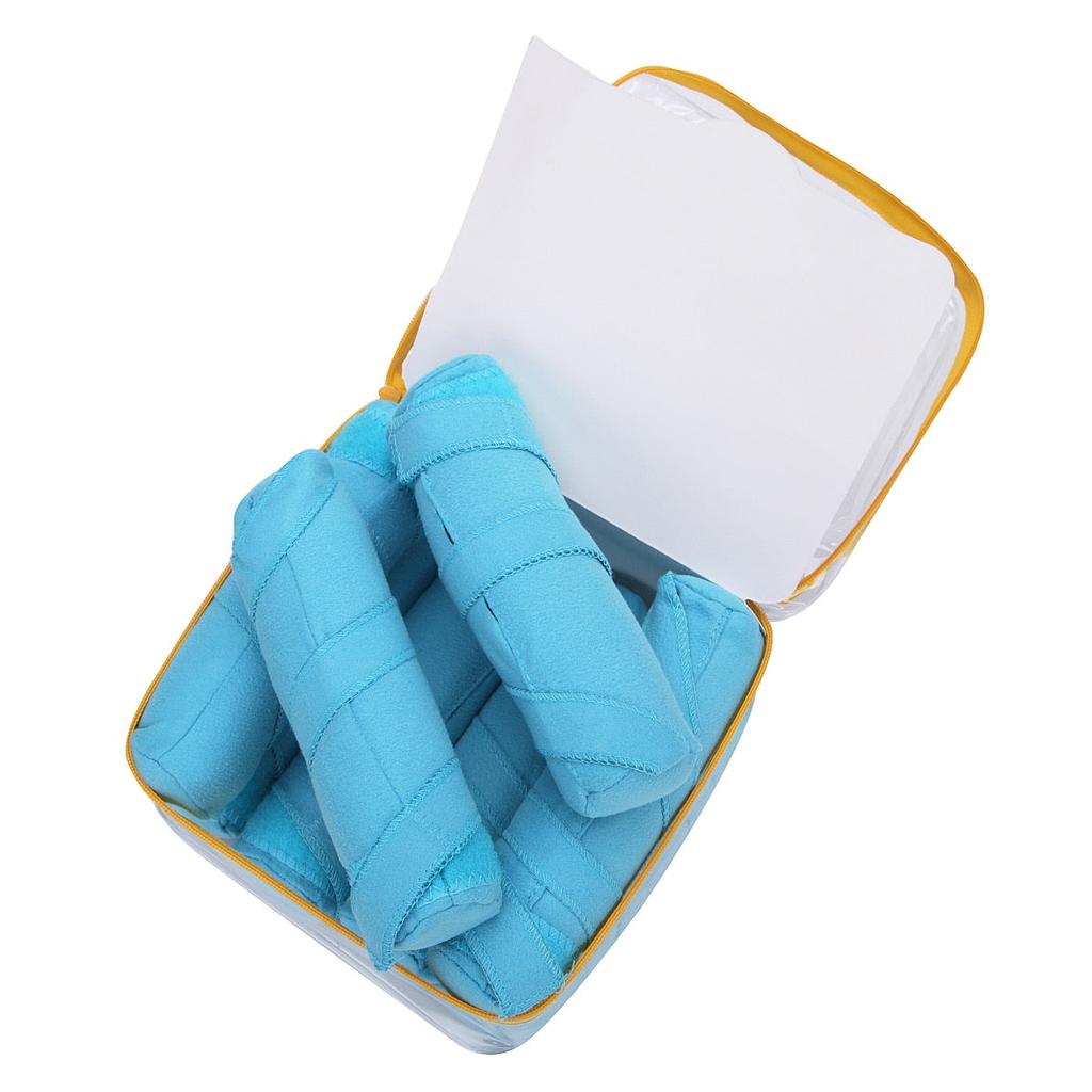 Foam Sleeping Hair Rollers Set (8 pcs) by HitMyNeed