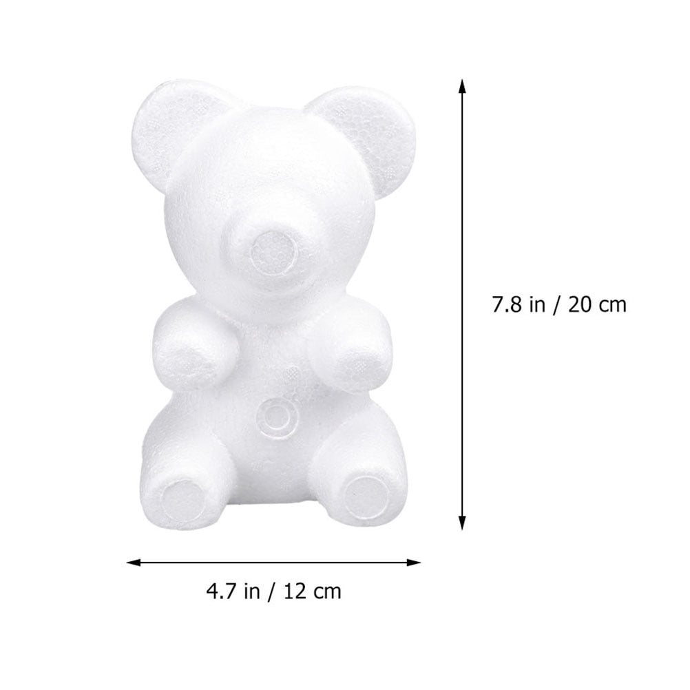 Foam Teddy Bear Flower Molds Set (3 Pieces) by HitMyNeed