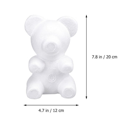 Foam Teddy Bear Flower Molds Set (3 Pieces) by HitMyNeed