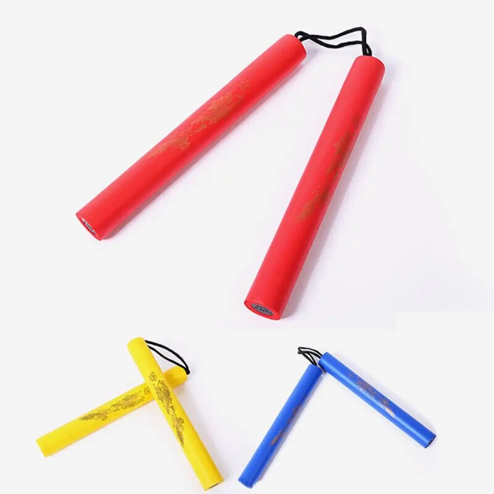 Foam Training Nunchucks for Kids - Rope Chain 25cm by HitMyNeed