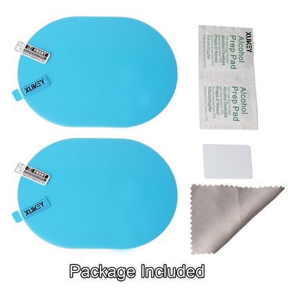 Fogless Anti-Glare Rear View Mirror Film Set by HitMyNeed