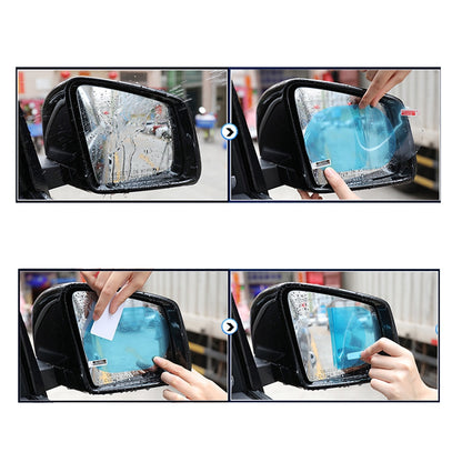 Fogless Anti-Glare Rear View Mirror Film Set by HitMyNeed