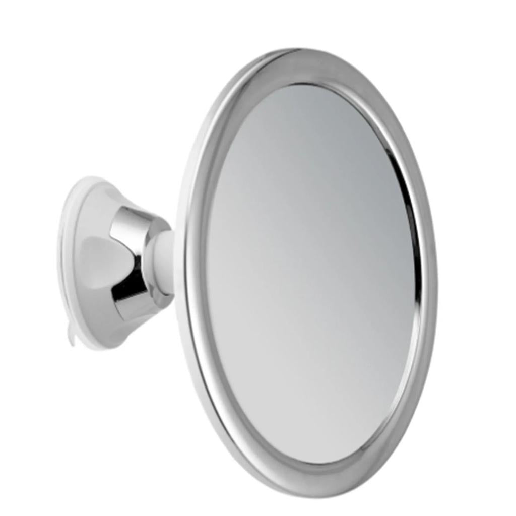 Fogless Shower Makeup & Shaving Mirror 360° with Holder by HitMyNeed