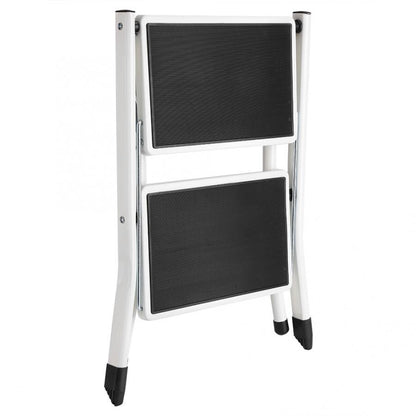Foldable 2 Step Safety Ladder with Non-Slip Steps by HitMyNeed