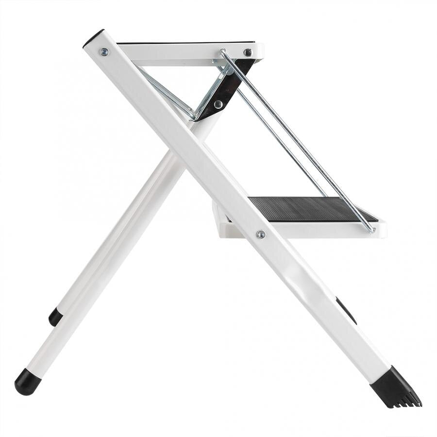 Foldable 2 Step Safety Ladder with Non-Slip Steps by HitMyNeed