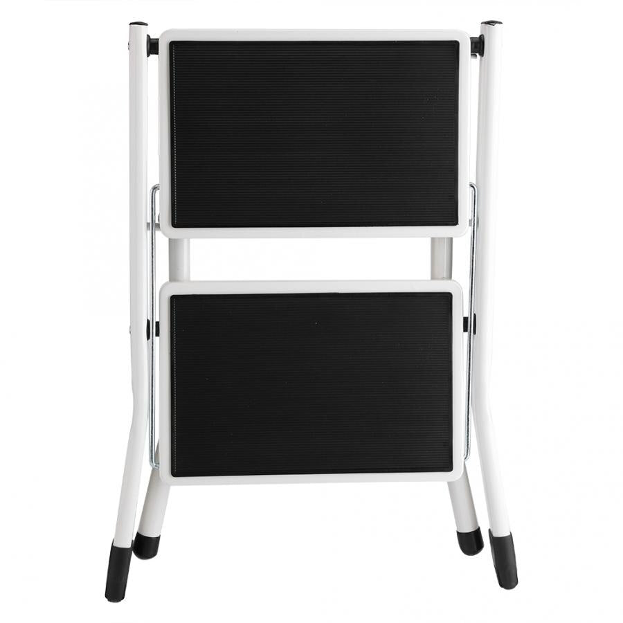 Foldable 2 Step Safety Ladder with Non-Slip Steps by HitMyNeed
