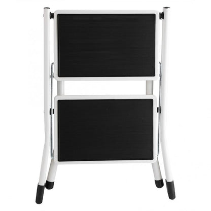 Foldable 2 Step Safety Ladder with Non-Slip Steps by HitMyNeed
