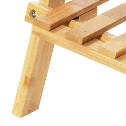 Foldable 2-Tier Bamboo Indoor Plant Stand Rack by HitMyNeed
