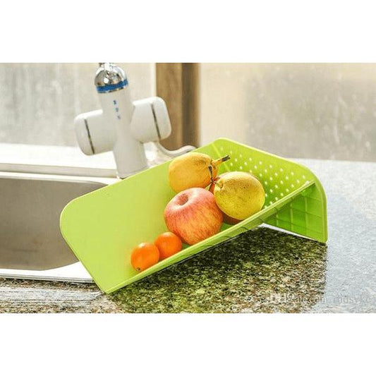 Foldable 4-in-1 Plastic Cutting Board & Colander by HitMyNeed