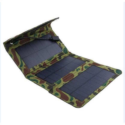 Foldable 5W Solar Panel USB Charger by HitMyNeed
