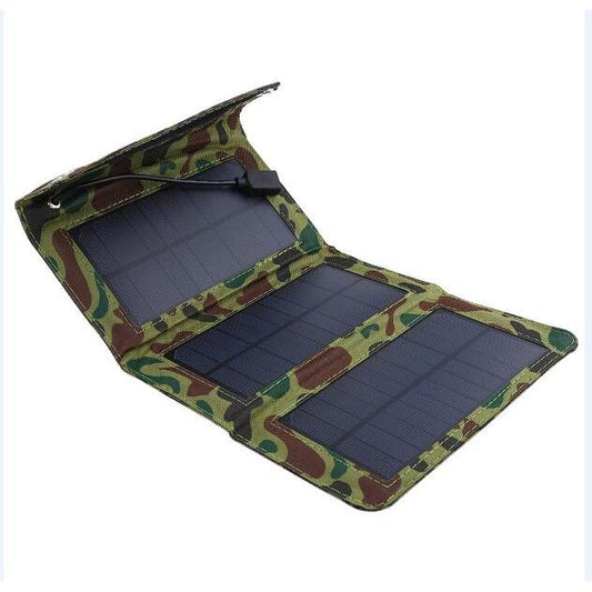 Foldable 5W Solar Panel USB Charger by HitMyNeed