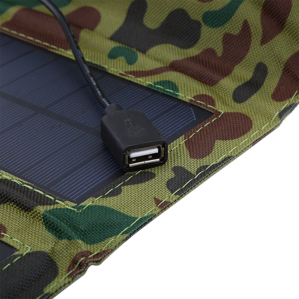 Foldable 5W Solar Panel USB Charger by HitMyNeed