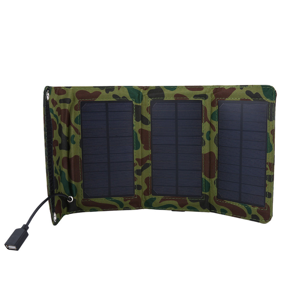 Foldable 5W Solar Panel USB Charger by HitMyNeed