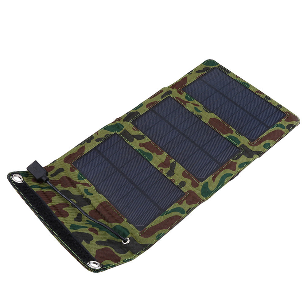 Foldable 5W Solar Panel USB Charger by HitMyNeed