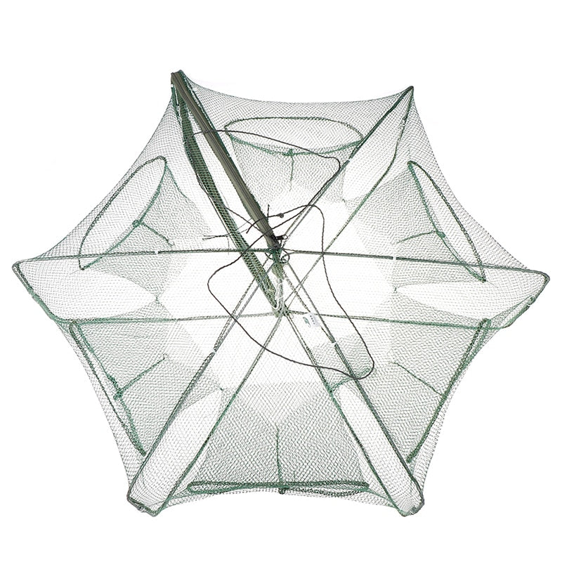 Foldable 6-Hole Fishing Net Trap Fish Catcher by HitMyNeed