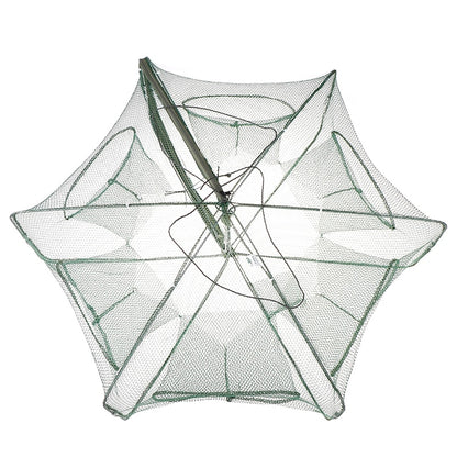 Foldable 6-Hole Fishing Net Trap Fish Catcher by HitMyNeed