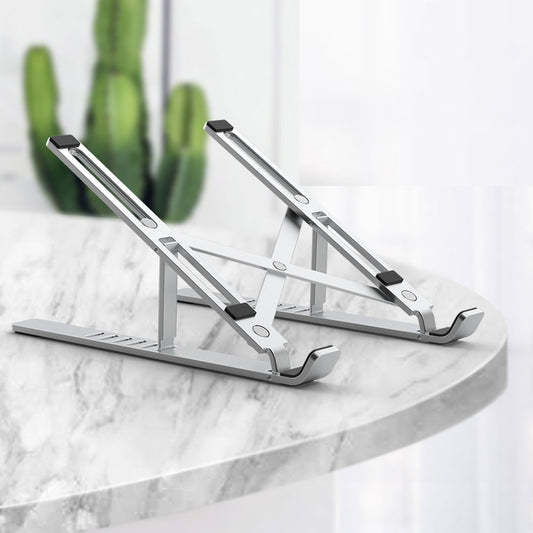 Foldable Adjustable Aluminum Laptop Stand 10-17" by HitMyNeed