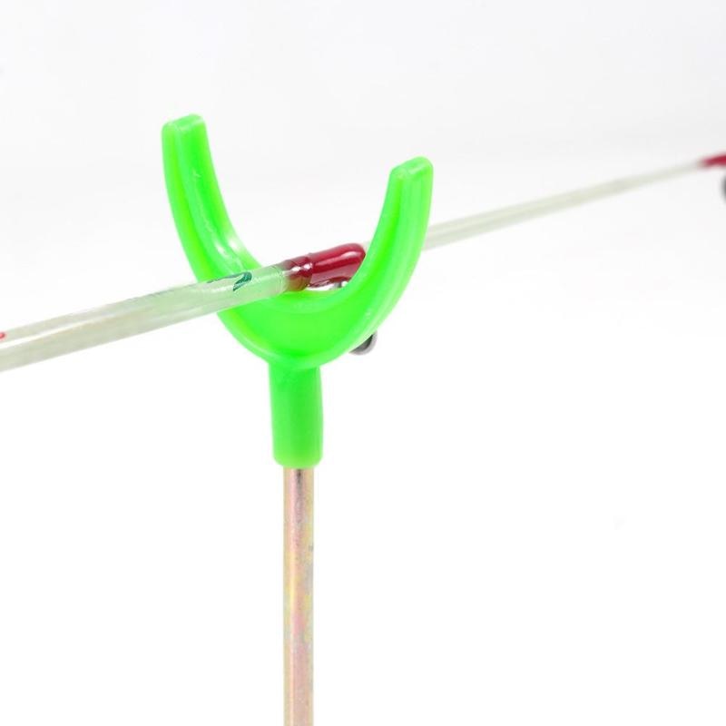 Foldable Adjustable Ice Fishing Rod Holder by HitMyNeed