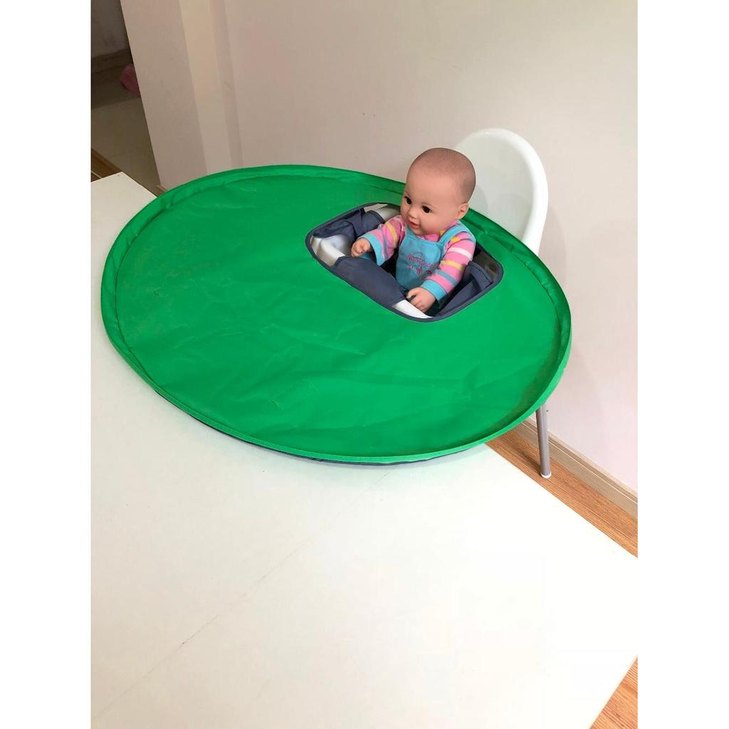 Foldable Baby High Chair Feeding Saucer Cover by HitMyNeed