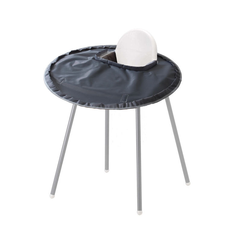 Foldable Baby High Chair Feeding Saucer Cover gray by HitMyNeed