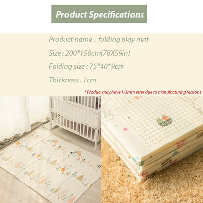 Foldable Baby Playmat Floor Mat 200x150cm XPE by HitMyNeed