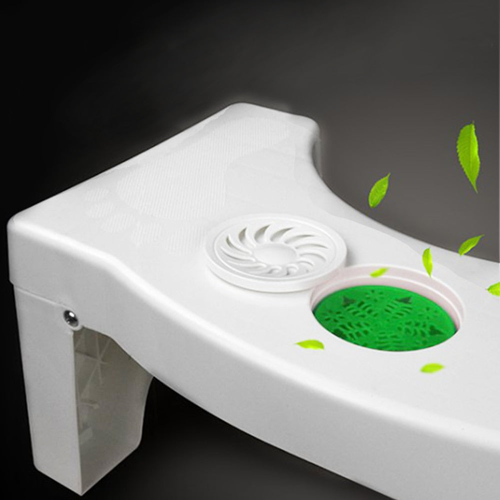 Foldable Bathroom Footstool for Toilet and Sink by HitMyNeed