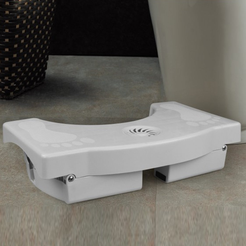 Foldable Bathroom Footstool for Toilet and Sink by HitMyNeed