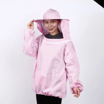 Foldable Beekeeping Jacket with Veil and Double Zipper 7.0 by HitMyNeed