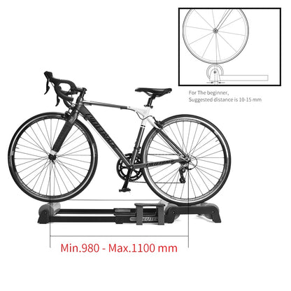 Foldable Bike Roller Trainer for Indoor Cycling by HitMyNeed