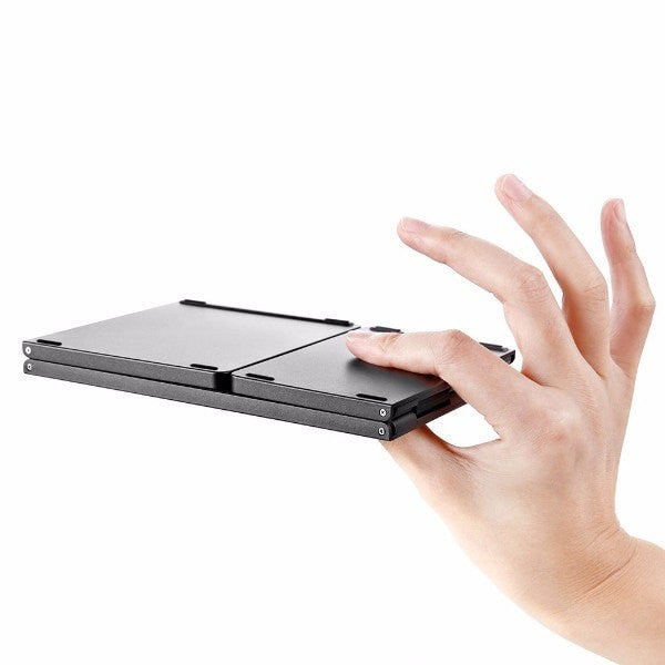 Foldable Bluetooth Pocket Keyboard with Touchpad by HitMyNeed