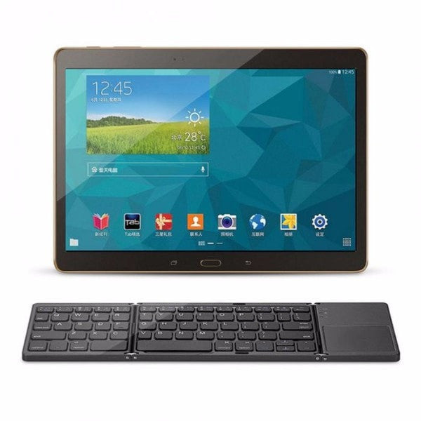 Foldable Bluetooth Pocket Keyboard with Touchpad by HitMyNeed
