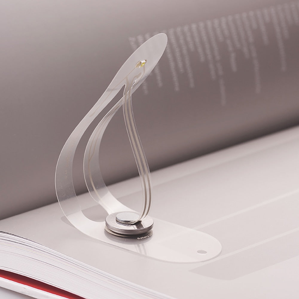 Foldable Bookmark Clip-On Reading Light 4000K by HitMyNeed