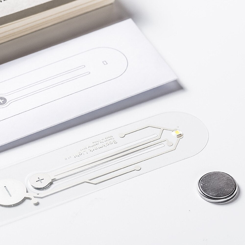 Foldable Bookmark Clip-On Reading Light 4000K by HitMyNeed