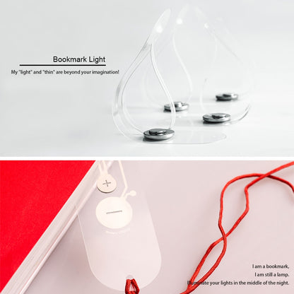 Foldable Bookmark Clip-On Reading Light 4000K by HitMyNeed
