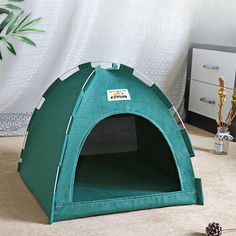 Foldable Breathable Cat & Dog Tent House by HitMyNeed