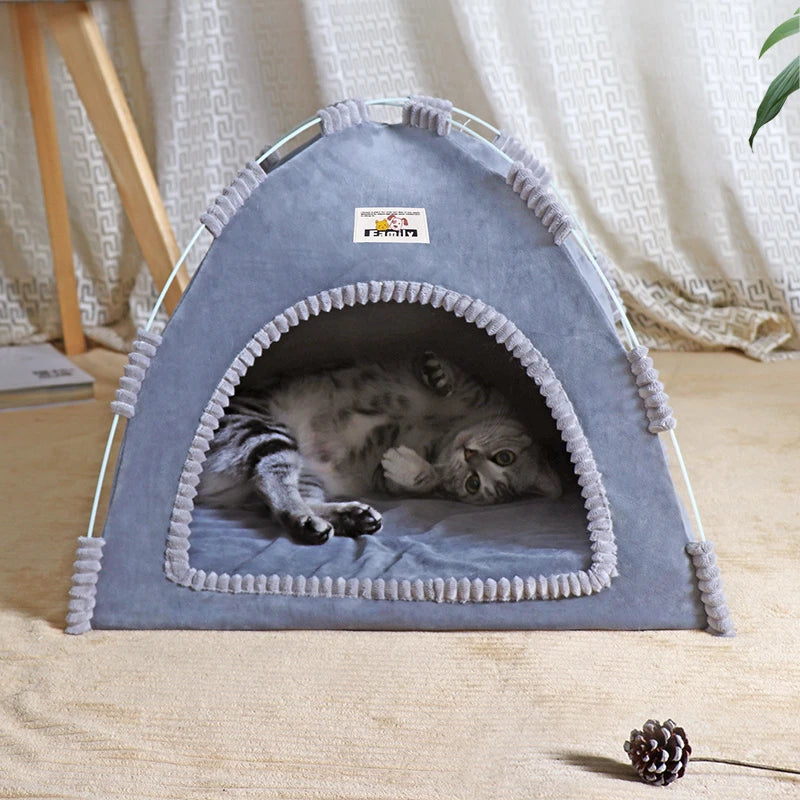 Foldable Breathable Cat & Dog Tent House by HitMyNeed
