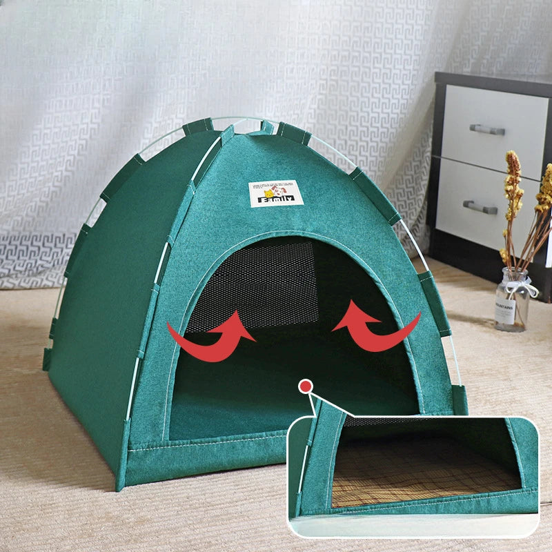 Foldable Breathable Cat & Dog Tent House by HitMyNeed