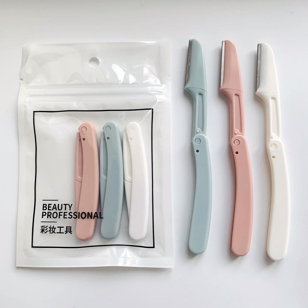 Foldable Brow Razors Eyebrow Shavers Set (3-Pack) by HitMyNeed