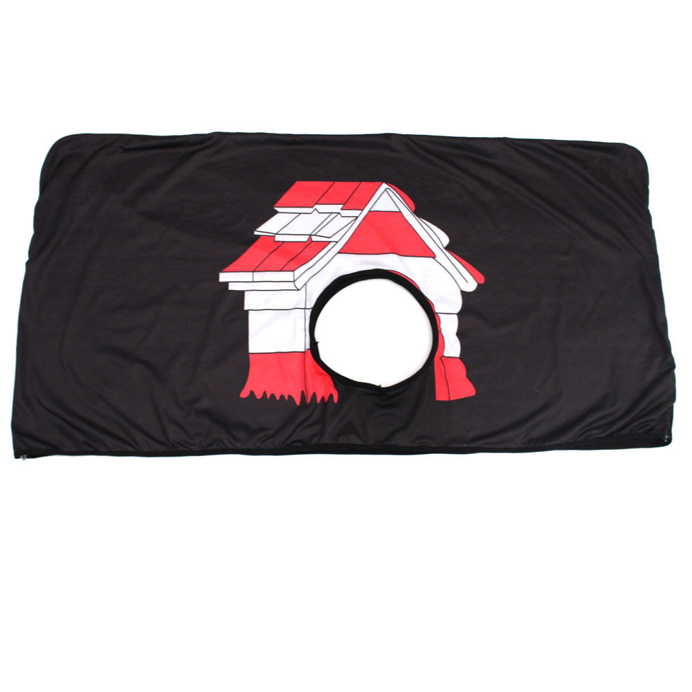 Foldable Car Window Sun Shade with Pet Head Hole by HitMyNeed