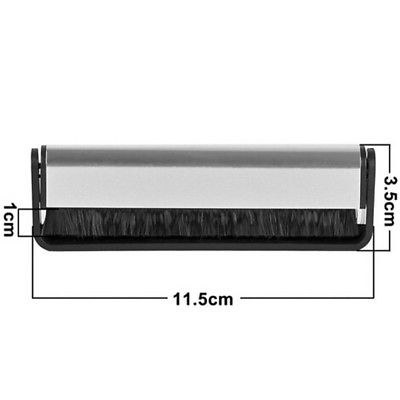 Foldable Carbon Fiber Anti-Static Vinyl Record Brush by HitMyNeed