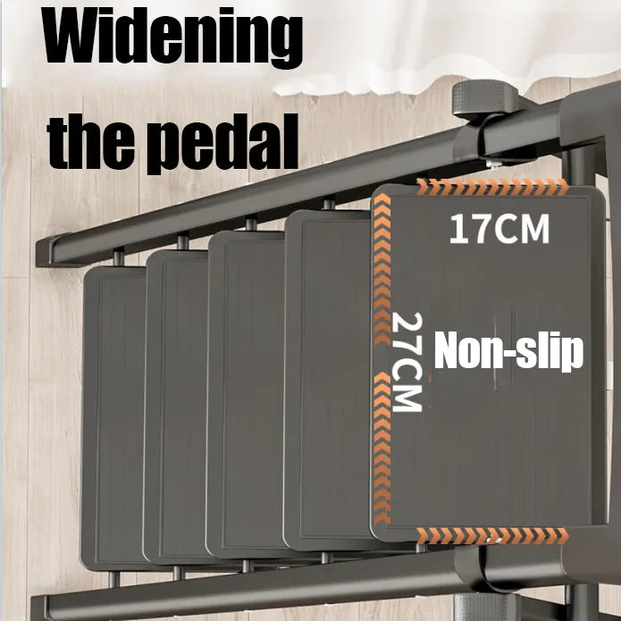 Foldable Carbon Steel Step Ladder with Tool Tray by HitMyNeed