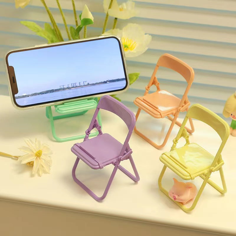 Foldable Chair Phone Stand & Desk Holder by HitMyNeed