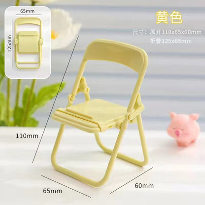 Foldable Chair Phone Stand & Desk Holder yollow by HitMyNeed