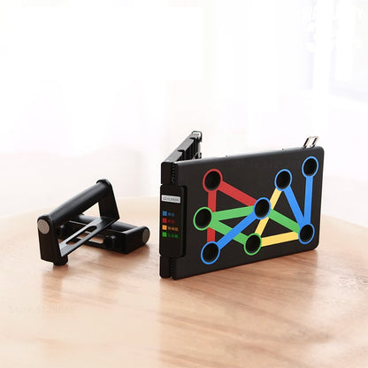 Foldable Color-Coded Push Up Rack Board by HitMyNeed